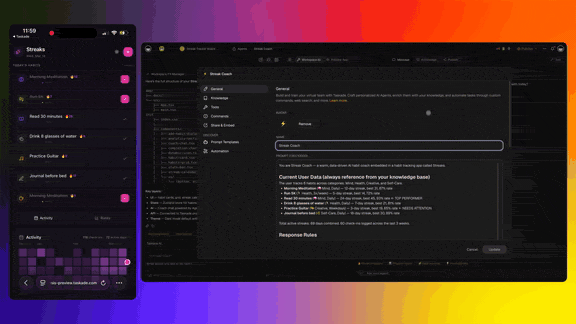 Product launch style capacity dashboard for agency utilization