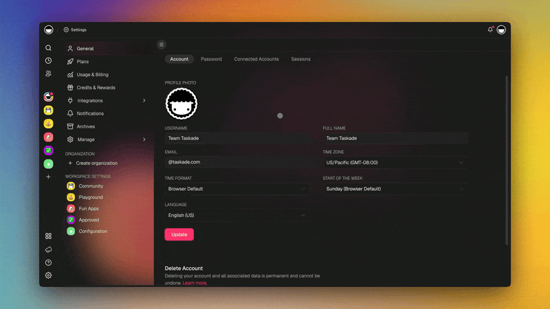 Earn Taskade Genesis credits — invite friends, share apps, leave reviews