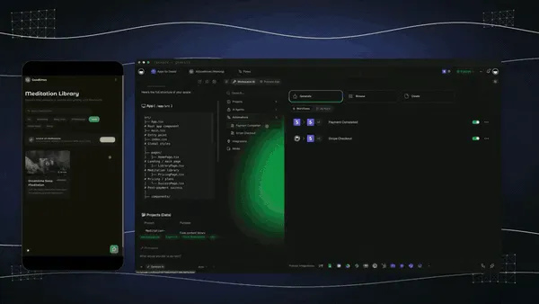 Appending a Stripe checkout session action onto an existing autonomous workflow