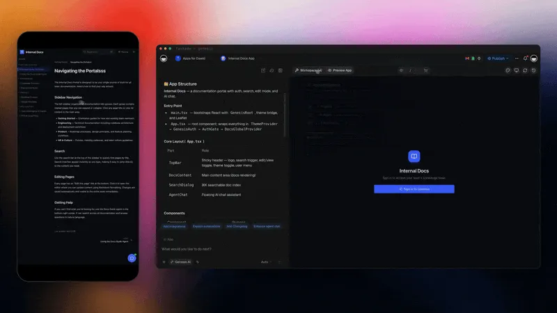 A smart wiki agent that answers from team docs