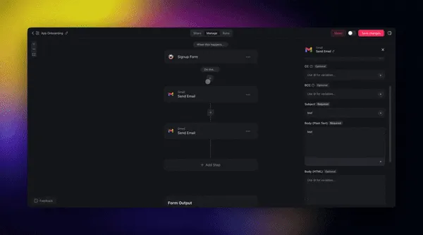 Delay action for timed automation workflows