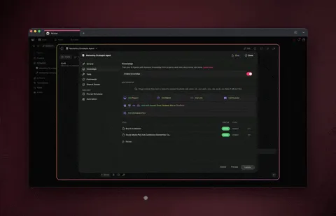 AI Agent Knowledge Files — train AI agents on your own documents, links, and drives in 2026