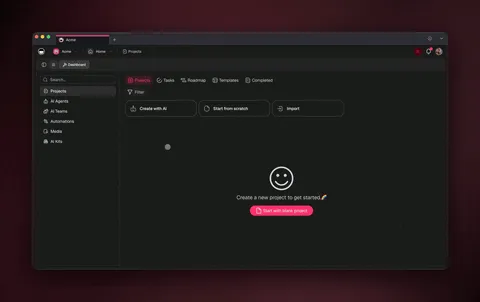 AI workflow generator in 2026 — describe a goal in plain English and Taskade Genesis builds a running multi-step automation, no node-wiring