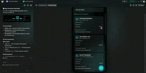 Calendar scheduling app