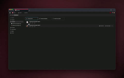 Agent reading uploaded knowledge — the heir to 2021's cloud upload